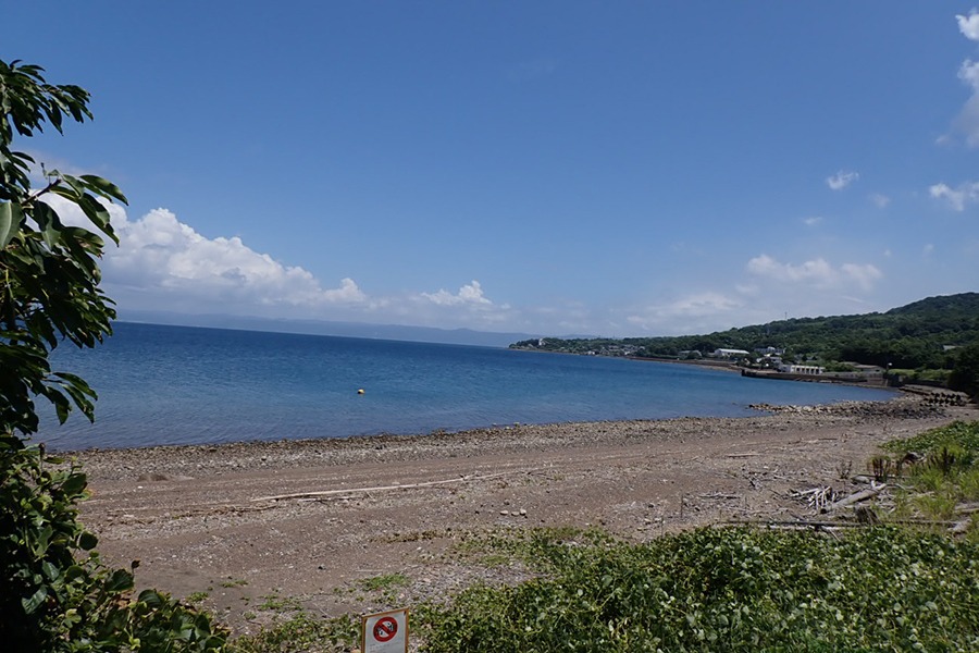 クロマツ親水公園と西道海水浴場